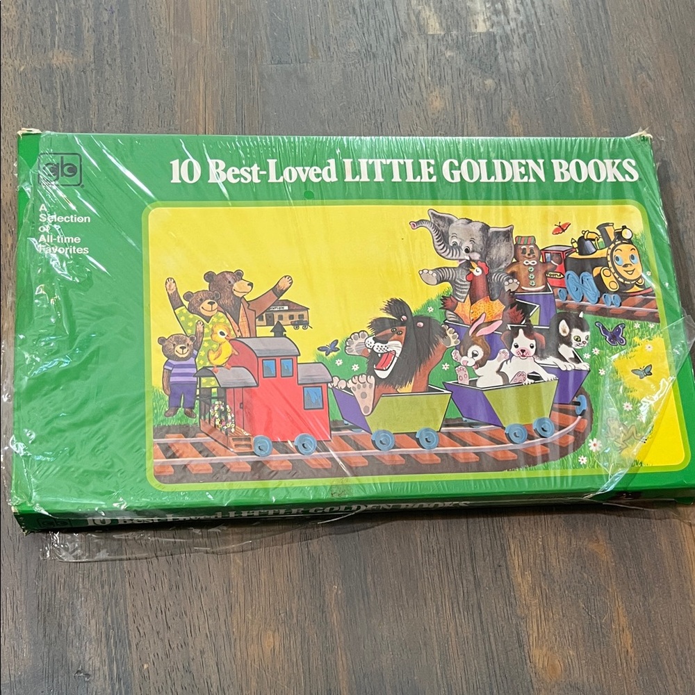 LITTLE GOLDEN BOOKS SET OF 10 unopened pack children’s books kids books learning